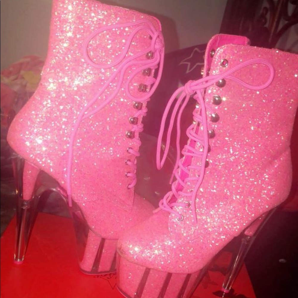 Pleaser heel/boot 7inches